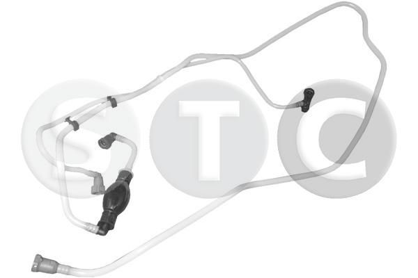 STC Σωλήνας καυσίμων T492054 Ελαστικός σωλήνας καυσίμων STC Citroën C-CROSSER T492054