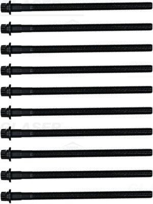 GLASER Topbolte-sæt T80747-00 GLASER T80747-00 BMW E64 Topstykkebolt pris