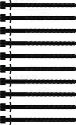 GLASER Cilindru galvas skrūvju komplekts T84866-00 Cilindra galvas skrūves GLASER Subaru FORESTER T84866-00