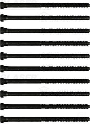 GLASER Jogo de parafusos da cabeça do motor T84884-00 T84884-00 Jogo de parafusos da cabeçote FORD B-MAX GLASER