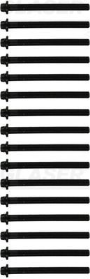 GLASER Klapikaanekruvikomplekt T84895-00 Klapikaanekruvikomplekt GLASER Jeep CJ5 - CJ8 T84895-00