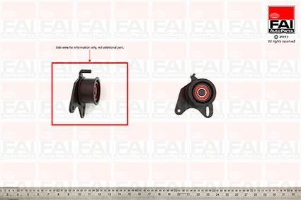 FAI AutoParts Strammehjul, tandrem T9256 Strammehjul, tandrem HYUNDAI FAI AutoParts T9256