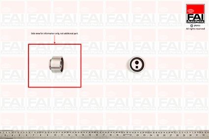 FAI AutoParts Pingutusrull, Hammasrihm T9270 T9270 Pingutusrull, hammasrihm FAI AutoParts PEUGEOT 206
