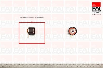 FAI AutoParts Pingutusrull, Hammasrihm T9314 FAI AutoParts Pingutusrull, hammasrihm MAZDA T9314