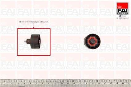 FAI AutoParts Ohjainrulla, hammashihna T9350 T9350 FAI AutoParts Ohjainrulla, hammashihna MAZDA 6