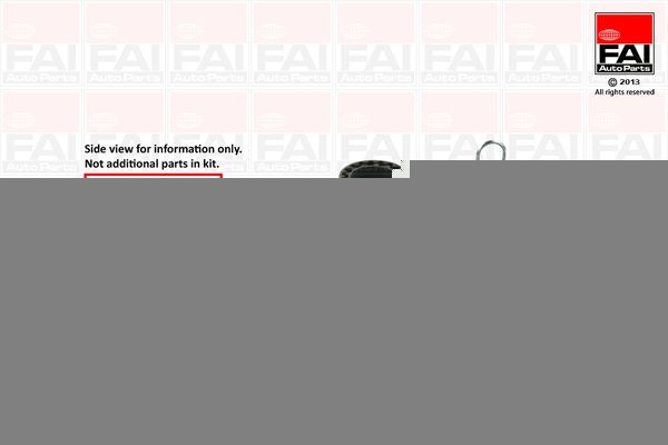 FAI AutoParts Geleiderol, distributieriem T9359 Geleide rol / omdraairol getande riem FAI AutoParts TRANSPORTER T9359 goedkoop