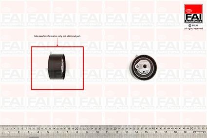 FAI AutoParts Rolo tensor, correia dentada T9369 Rolo tensor, correia dentada FAI AutoParts DACIA T9369