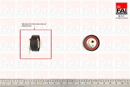 FAI AutoParts Strammehjul, tandrem T9488 Strammehjul, tandrem FAI AutoParts Volkswagen CRAFTER T9488