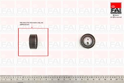 FAI AutoParts Spanrol, distributieriem T9491 Spanrol, tandriem VOLVO FAI AutoParts T9491