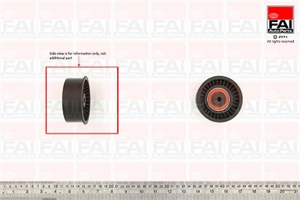 FAI AutoParts Løpehjul T9501 T9501 Styrerulle-kilerem tannrem RENAULT LAGUNA FAI AutoParts