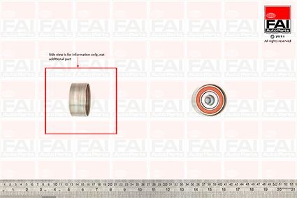 FAI AutoParts Parazīt- / Vadrullītis, Zobsiksna T9527 T9527 FAI AutoParts Parazīt- / vadrullītis, zobsiksna Nissan lēti