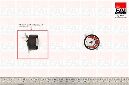 FAI AutoParts Strammehjul, registerreim T9533 Strammerull, tannrem FAI AutoParts 306 T9533 billige