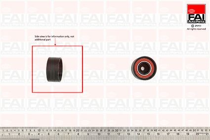 FAI AutoParts Ohjainrulla, hammashihna T9568 FAI AutoParts Ohjainrulla, hammashihna NISSAN T9568