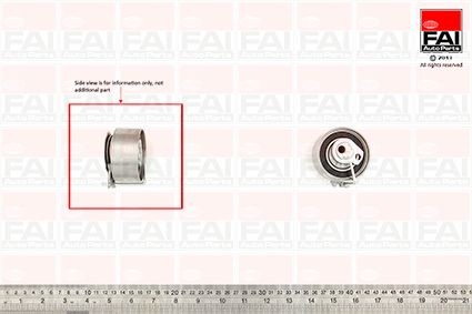 FAI AutoParts Spännrulle för kamrem T9573 DACIA spännrulle för kamrem FAI AutoParts T9573