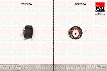 FAI AutoParts Pingutusrull, Hammasrihm T9818 Pingutusrull, hammasrihm FAI AutoParts MAZDA T9818