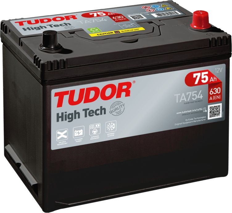 TUDOR Autobatéria TA754 TUDOR TA754 Żtartovacia batéria Nissan ALTIMA lacné