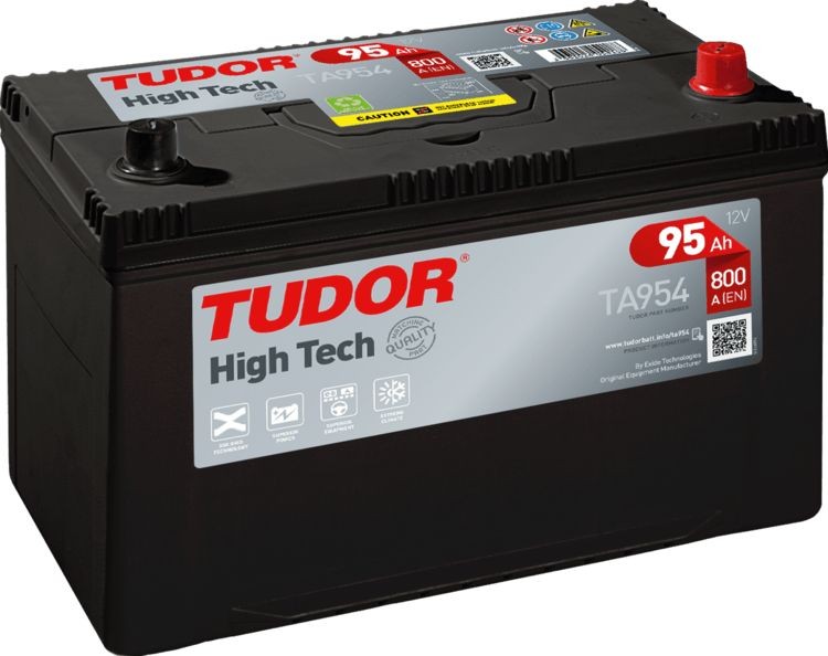 TUDOR Autobatéria TA954 TUDOR TA954 Żtartovacia batéria Pajero II (V30) cena
