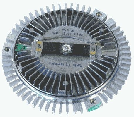 SACHS Sajūgs, Radiatora ventilators 2100 010 031 Sajūgs radiatora ventilators SACHS Fiat 500 2100 010 031