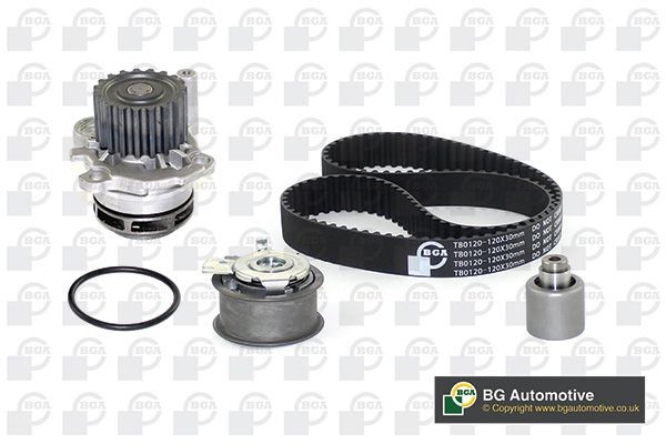 BGA Veepump + hammasrihmakomplekt TB0120CPK-2 Hammasrihma komplekt BGA Skoda KODIAQ TB0120CPK-2