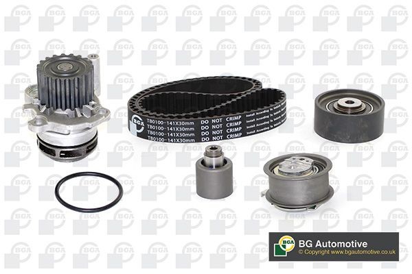 BGA Σετ ιμάντα χρονισμού με αντλία νερού TB0130CPK Σετ οδοντωτού ιμάντα BGA Volkswagen CORRADO TB0130CPK