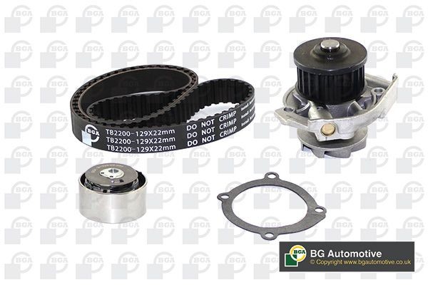 BGA Bomba de água + kit de correia dentada TB2200CPK Bomba de água + jogo de correia de distribuição BGA TB2200CPK baratos