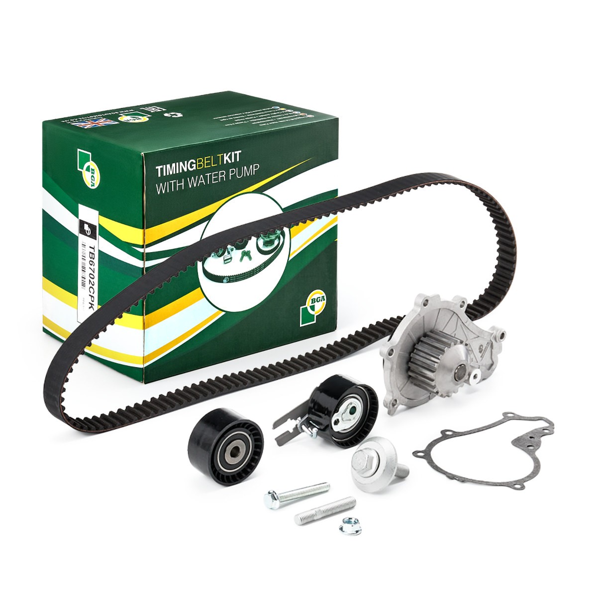 BGA Vesipumppu + jakohihnasarja TB6702CPK TB6702CPK BGA Jakohihnasarja FIAT IDEA