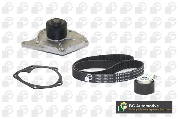 BGA Kamremssats med vattenpump TB7320CPK TB7320CPK BGA vattenpump + kuggremssats PEUGEOT 308