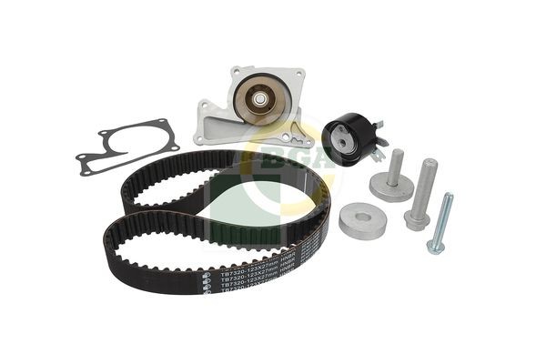 BGA Kamremssats med vattenpump TB7320CPK-2 INFINITI vattenpump + kuggremssats BGA TB7320CPK-2