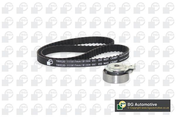BGA Σετ οδοντωτού ιμάντα TB9520K TB9520K Σετ ιμάντα χρονισμού OPEL TIGRA BGA