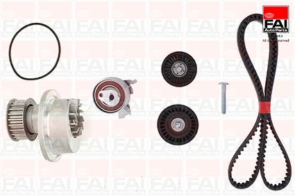 FAI AutoParts Σετ ιμάντα χρονισμού με αντλία νερού TBK156-3084 FAI AutoParts Σετ ιμάντα χρονισμού με αντλία νερού OPEL TBK156-3084