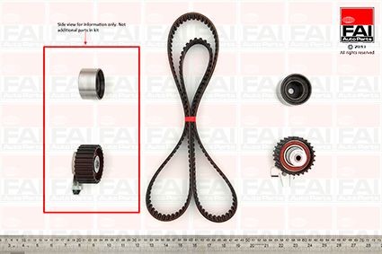 FAI AutoParts Tandremssæt TBK179 TBK179 Tandremssæt FAI AutoParts SAAB 9-7X