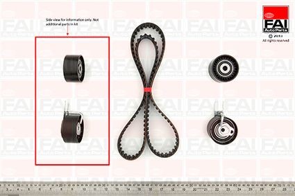 FAI AutoParts Distributieriem set TBK190 Distributieriem MINI FAI AutoParts TBK190