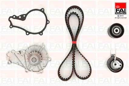 FAI AutoParts Kit de distribution + pompe à eau TBK190-6318 FAI AutoParts Pompe à eau + kits de courroies moteur FORD TBK190-6318
