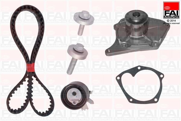 FAI AutoParts Veepump + hammasrihmakomplekt TBK357-6329 Veepump + hammasrihma komplekt FAI AutoParts CAPTUR TBK357-6329 odav
