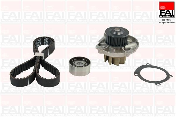 FAI AutoParts Vodné čerpadlo + sada ozubeného remeňa TBK371-6519 Vodné čerpadlo + sada ozubeného remeňa FAI AutoParts Fiat BRAVO TBK371-6519