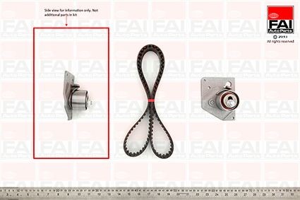 FAI AutoParts Tandremssæt TBK439 Tandremssæt FAI AutoParts Suzuki SUPER CARRY Bus TBK439
