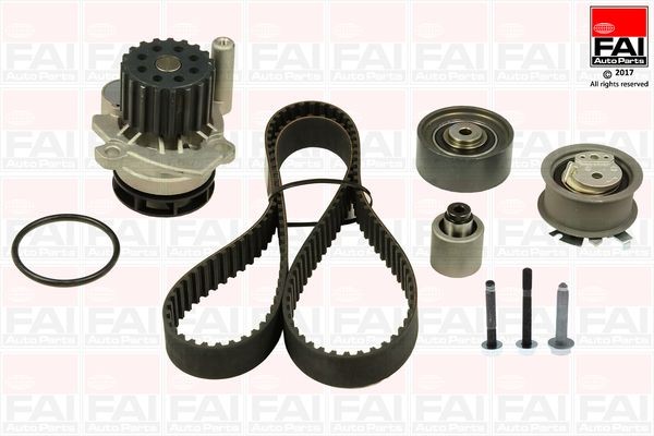 FAI AutoParts Distributieriem set + waterpomp TBK455-6577 Volkswagen TRANSPORTER Distributieriem kit met waterpomp FAI AutoParts TBK455-6577