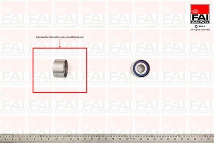 FAI AutoParts Σετ ιμάντα χρονισμού με αντλία νερού TBK456-6127 Σετ ιμάντα χρονισμού με αντλία νερού FAI AutoParts Volkswagen TIGUAN TBK456-6127
