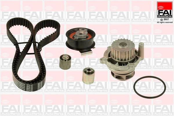 FAI AutoParts Distributieriem set + waterpomp TBK457-6127 Volkswagen TRANSPORTER Distributieriem set met waterpomp FAI AutoParts TBK457-6127