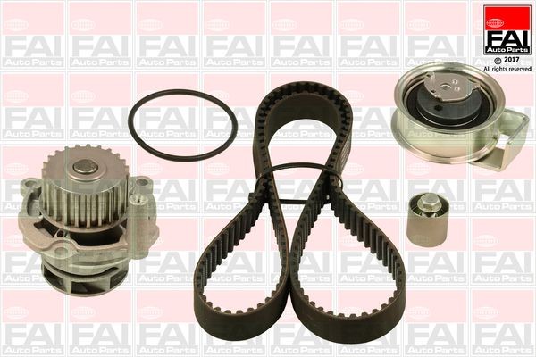 FAI AutoParts Distributieriem set + waterpomp TBK476-6127 Distributieset met waterpomp FAI AutoParts TRANSPORTER TBK476-6127 goedkoop