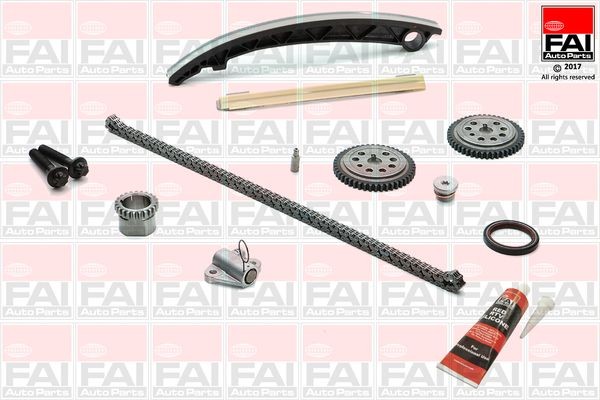 FAI AutoParts Distributieriem set + waterpomp TBK485-6577 Waterpomp en distributieriem FAI AutoParts TRANSPORTER TBK485-6577 goedkoop