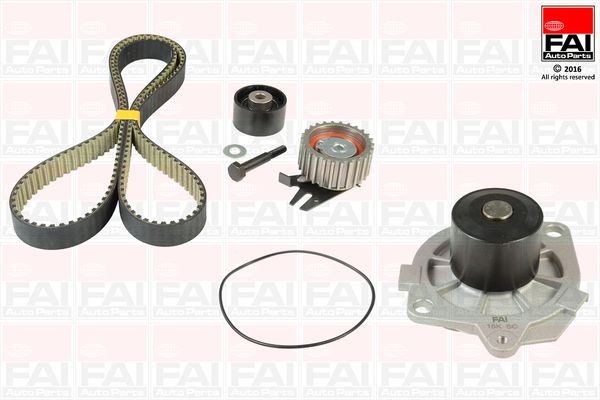 FAI AutoParts Σετ ιμάντα χρονισμού με αντλία νερού TBK493-6228 Αντλία νερού + σετ ιμάντα χρονισμού OPEL FAI AutoParts TBK493-6228