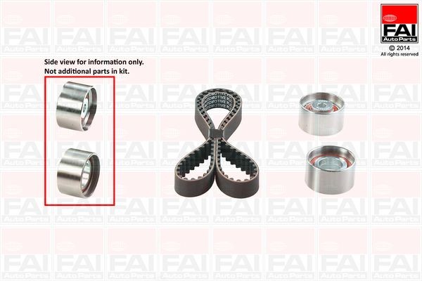 FAI AutoParts Tandremssæt med vandpumpe TBK507-6505 Tandremssæt FAI AutoParts Peugeot 106 TBK507-6505