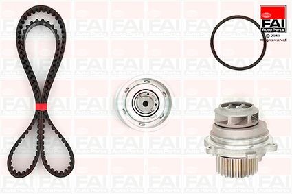 FAI AutoParts Kit cinghia distribuzione, pompa acqua TBK90-6127 TBK90-6127 Kit cinghia di distribuzione e pompa acqua FORD MONDEO FAI AutoParts costo