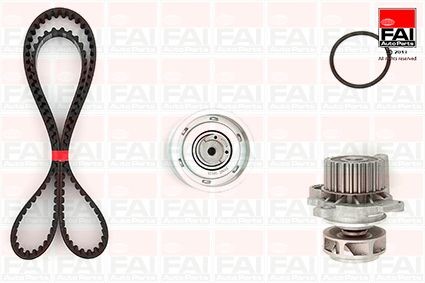 FAI AutoParts Veepump + hammasrihmakomplekt TBK90-6128 TBK90-6128 Hammasrihma komplekt Volkswagen UP FAI AutoParts