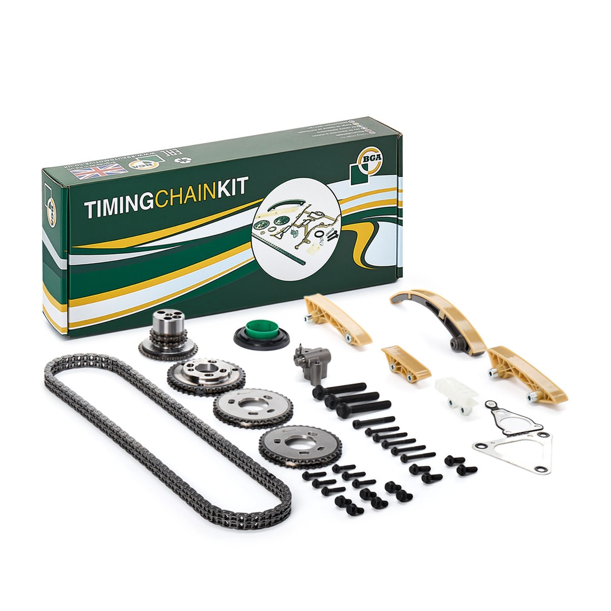 BGA Timing chain kit TC2000FK BGA TC2000FK Timing chain kit - JAGUAR X-Type Estate (X400) chain parts