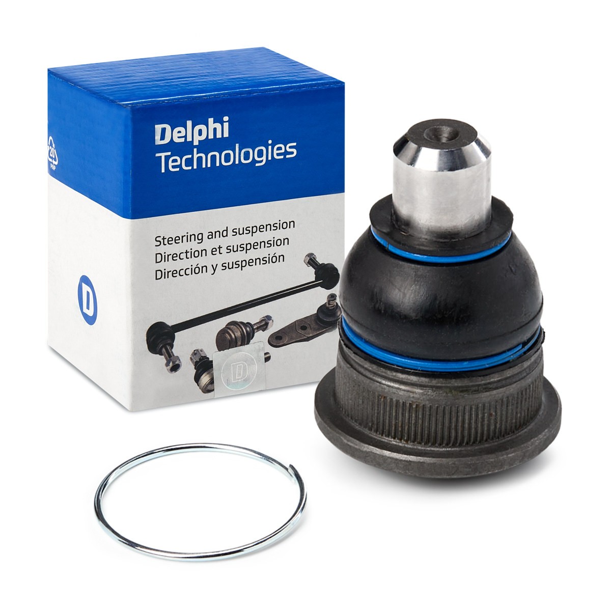 DELPHI Rótula de suspensão TC2703 TC2703 Articulação de suspensão DACIA LOGAN DELPHI