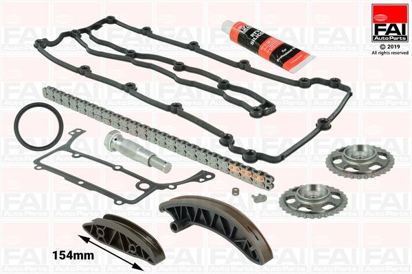 FAI AutoParts Styrekædesæt TCK227L FAI AutoParts TCK227L Sprinter 3-t W907 Styrekædesæt pris