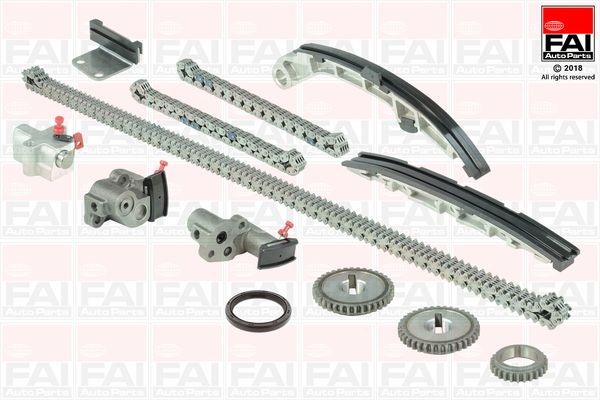 Sadales vārpstas piedziņas ķēdes komplekts FAI AutoParts TCK252L FAI AutoParts TCK252L Sadales vārpstas piedziņas ķēdes komplekts INFINITI Q50 2024