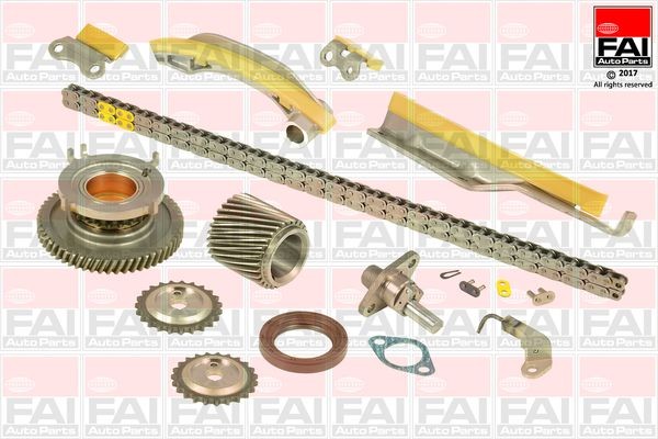 FAI AutoParts Σετ καδένας χρονισμού TCK272NG Καδένα χρονισμού FAI AutoParts Mitsubishi PAJERO TCK272NG